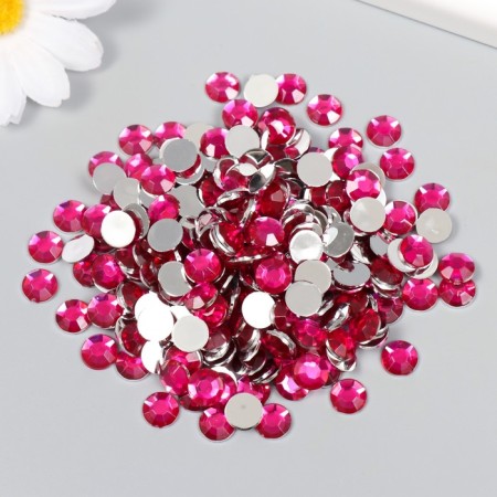 Decor for creativity Plastic "Fuchsia" set 300 pcs d = 0.8 cm-2
