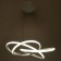 Chandelier 1535/1 LED 145W 3000-6000k Dimmer white d.60cm
