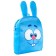 Plush backpack with a pocket, 25.5 x 33 x 11 cm "crumbs", mixes