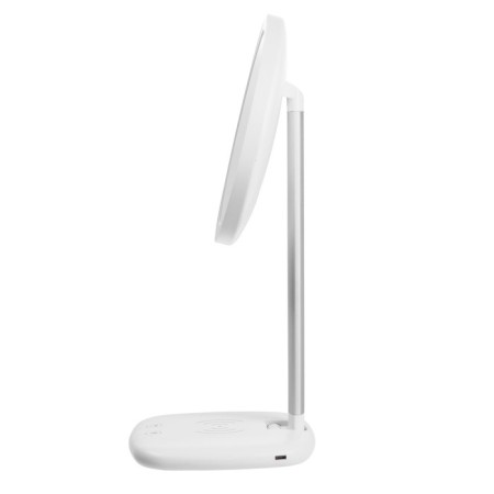 Luazon KZ-08 mirror, backlight, desktop, 30 diododes, wireless charging, lamp, white-3