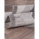 Oval Merinos Silver carpet, size 200x300 cm, Gray color
