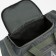 Sports bag, lightning department, 3 outer pockets, long belt, green color