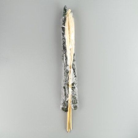 Bouquet of dried flowers "Eucalypt" 13 pieces, height 47 cm.-3