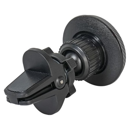 Holder for a phone in the AIRLINE deflector, a clothespin with a nut, magnetic, adjustable-1