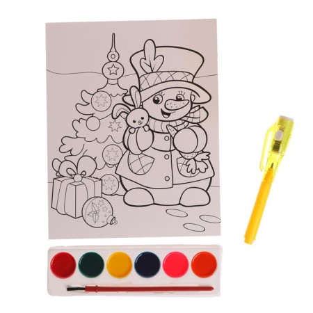 Set for creativity "Paint the picture: Snowman"