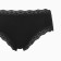Set of women's panties slips (3 pcs), white/black/pink color, size l (44-46)