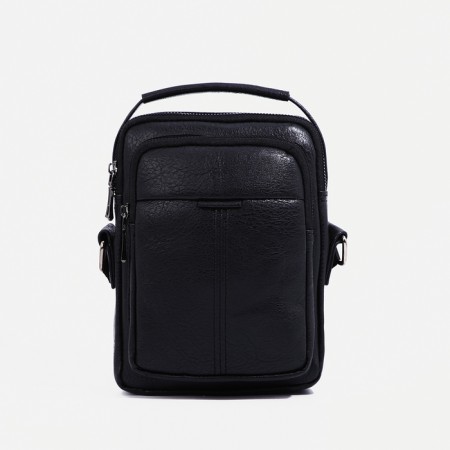 Male bag, black color-2
