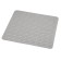 Anti -slip Playa mat, gray color, 54x54 cm