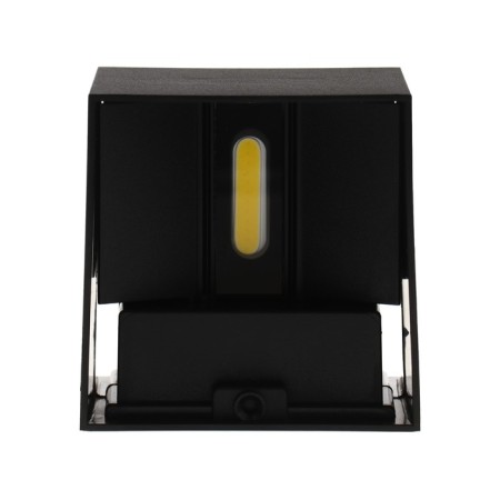 Facade lamp "Cube", FSD-062, 6 W, 4000K, Regulation. Ray, IP65, 220 V, plastic, black 100842-7