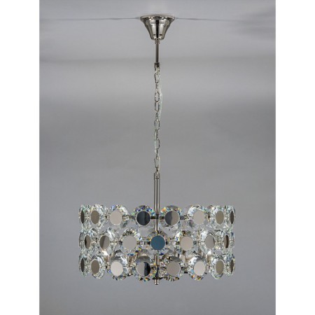Suspension lamp 6x40W E14, size 52x52x28/110 cm-2