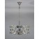 Suspension lamp 6x40W E14, size 52x52x28/110 cm
