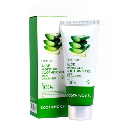 Moisturizing soothing Lebelage gel with aloe extract, 100 ml