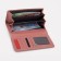 Women's wallet on magnet, pink color