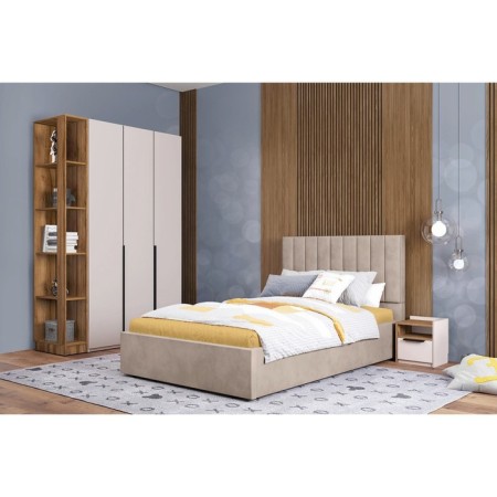 Capacher's cabinet "Charlie No. 13", 400 × 350 × 485 mm, cashmere color / Avelano-4