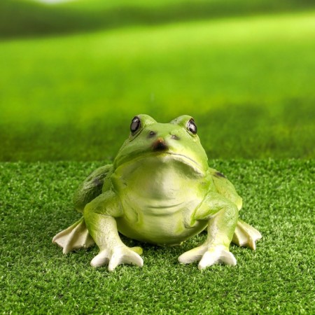 Garden figure "Frog" Malaya, 14x20x18cm-1