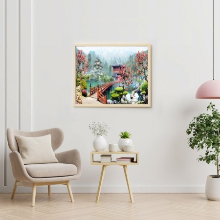 Picture on the numbers "Japanese landscape", 40 × 50 cm, 28 colors-2