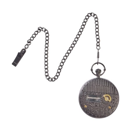 The clock is pocket, musical "Cosmos", quartz, d dial-5.9 cm, chain L-36.5 cm-2