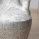 VAZA Ceramics Table "Brigham" jug, D-6CM, h-19x12 cm, white-gray