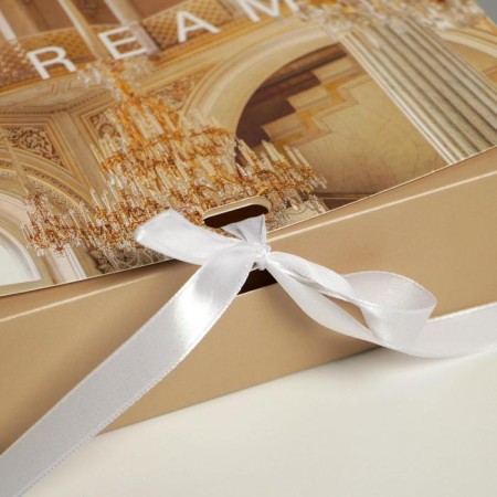 Gift folding box, packaging, "Russia", 20 x 18 x 5 cm-1