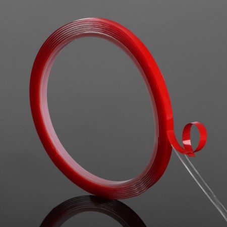 Adhesive tape Torso, transparent, bilateral, acrylic, 4 mm x 2 m-4