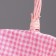 Wicker basket, 22 x 22 x 11 x 27 cm, pink