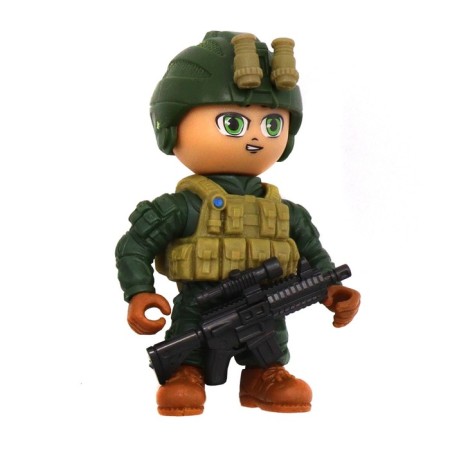 FUNKY TOYS figure "Special Forces", in green uniform, 8 cm, mix-11