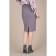 Female skirt, size 44, beige color