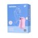 Vacuum-wave contactless stimulator of the Satiffyer Cotton Candy clitoris, silicone, purple color