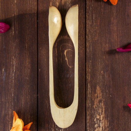 Musical instrument "spoons" 25x6x4 cm-2