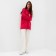 Jumper Women's Mist with a Polo collar pink, p. M (44-46)