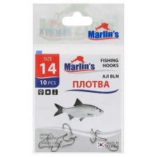 Hook Marlin’s roach Aji BLN No. 14, 10 pcs.