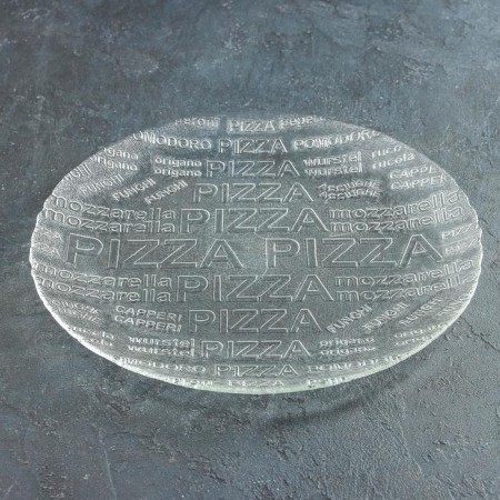 Plate "pizza", d = 35 cm, the color is transparent-3