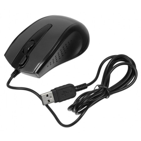 Mouse A4Tech V-Track Padless N-500f Black Optical (1200DPI) USB (4but)-6