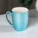 Mug ceramic shade "Shine", 350 ml, blue color