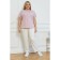 Female T -shirt, size 64, powder color