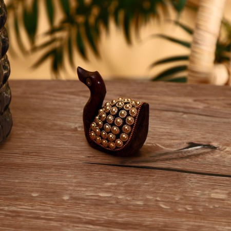 Souvenir "Duck" wood 8 cm-2