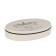 Axentia Paris soapbone from ceramic oval ivory color, 13.2x9.5, height 2.5 cm
