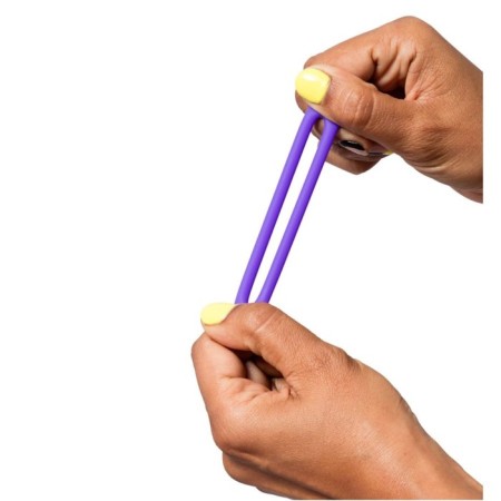 A set of erectational rings Romps Remix Trio Violet-3