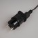 Girlyanda "BelT-Light" 5 m with nozzles "dew", IP44, UMS, dark thread, 50 LED, white glow, 3 V