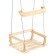 Wooden -suspended chair, seat 30 × 40cm