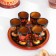 A set of glasses with a tray, 6 pcs - 30 ml, Khokhloma
