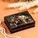 Casket "Chamomile with berries in the basket", 10 × 14 cm, lacquer miniature