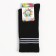 Women's socks are tall, black color, size 25