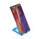 Luazon phone stand, folding, adjustable height, blue