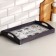 Wooden tray for breakfast "CoffeeMania" 43x27.5x7 cm