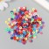 Beads for PVC Creativity "Ring Pink-violet" set ≈ 330 pcs 0.1x0.6x0.6 cm