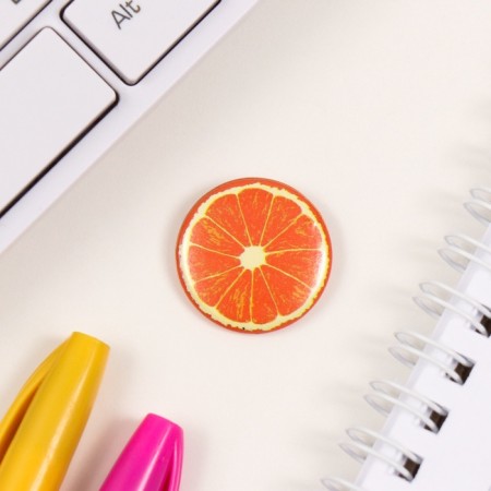 Icons sunset set 3 pcs d = 25 mm "Fruits" 7x7 cm-3