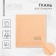 Patchwork fabric knitwear "peach", 50 × 50 cm