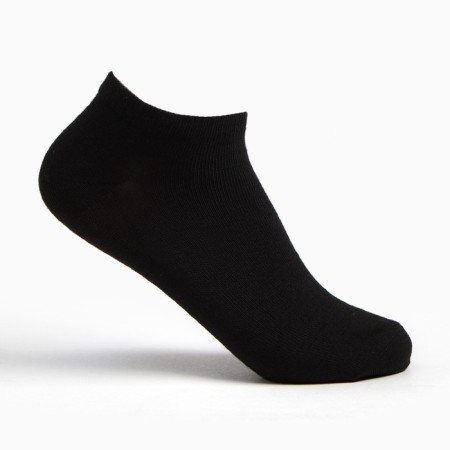 A set of female socks (3 pairs) shortened, black color, size 36-39