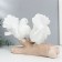 Souvenir Ceramics "Two pigeons on a branch with flowers" 28 cm